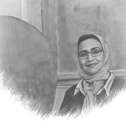 الشاعرة المغربية زهرة احمد بولحية تطل على قرائها من خلال اللوحة من ابداع الغالية شهرزاد -خريبكة اليوم – المغرب