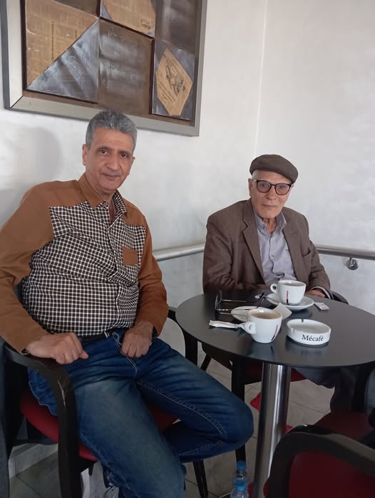 إدريس أمغار مسناوي، شيخ الزجالين، في كلمة شكر- هنا خريبكة – المغرب